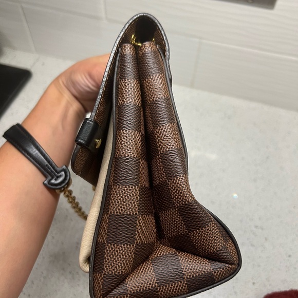 LOUIS VUITTON 
Damier Ebene Vavin PM Creme. - Picture 10 of 16